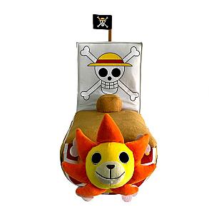 25cm Orange Thousand Sunny The Straw Hat Pirates' Ship One Piece Stuffed Toy Plush