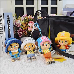 11CM One Piece Chopper Plush Keychain