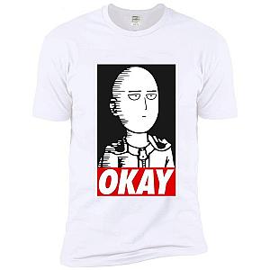 One Punch Man T-Shirts - One Punch Man Saitama Okay T-Shirt BS0508