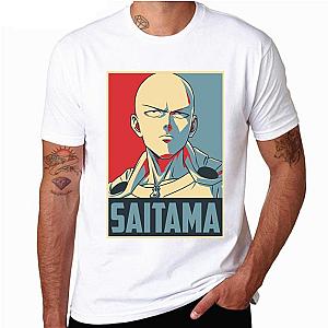 One Punch Man T-Shirts - One Punch Man Saitama Obama T-Shirt BS0508