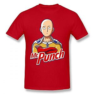 One Punch Man T-Shirts - One Punch Man Saitama Mr Punch T-Shirt BS0508