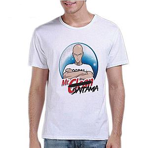 One Punch Man T-Shirts - One Punch Man Saitama Mr Clean T-Shirt BS0508