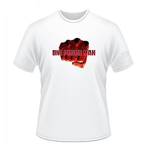 One Punch Man T-Shirts - One Punch Man Saitama Logo Punch T-Shirt BS0508