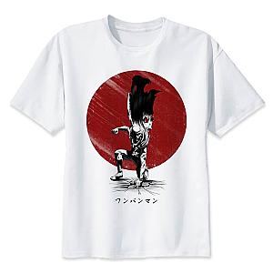 One Punch Man T-Shirts - One Punch Man T-Shirt Saitama Knocks Down BS0508