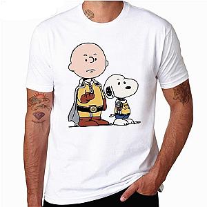 One Punch Man T-Shirts - One Punch Man Saitama Snoopy T-Shirt BS0508