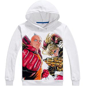 One Punch Man Hoodies - One Punch Man Saitama Youjo Senki Sweatshirt BS0508