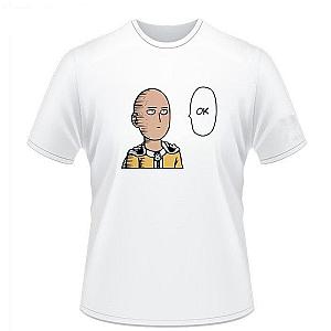 One Punch Man T-Shirts - One Punch Man Saitama Bald Ok T-Shirt BS0508