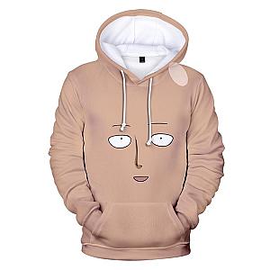 One Punch Man Hoodies - One Punch Man Saitama Face Sweatshirt BS0508