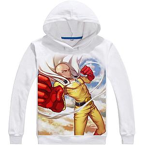 One Punch Man Hoodies - One Punch Man Saitama Air Punch Sweatshirt BS0508