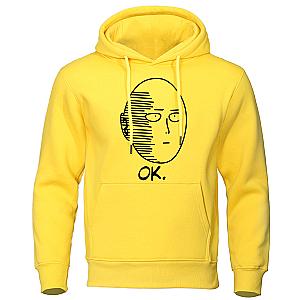 One Punch Man Hoodies - One Punch Man Saitama Ok Sweatshirt BS0508