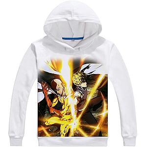 One Punch Man Hoodies - One Punch Man Saitama Genos Duo Sweatshirt BS0508