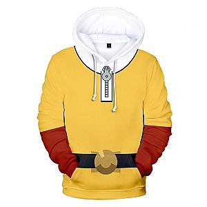 One Punch Man Hoodies - One Punch Man Saitama Costume Sweatshirt BS0508