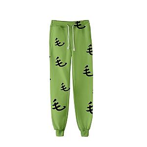 One Punch Man Pants &amp; Joggers - One Punch Man Oppai Tracksuit Green BS0508