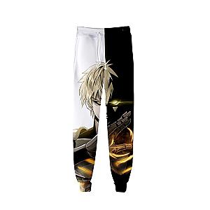 One Punch Man Pants &amp; Joggers - One Punch Man Genos Cybernetic Demon Tracksuit BS0508