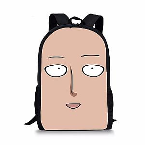 One Punch Man Backpacks - One Punch Man Saitama Face Backpack BS0508