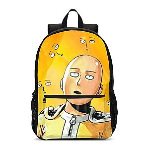 One Punch Man Backpacks - One Punch Man Saitama Surprised Backpack BS0508