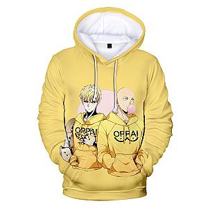 One Punch Man Hoodies - One Punch Man Genos Saitama Oppai Sweatshirt BS0508