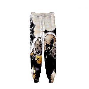 One Punch Man Pants &amp; Joggers - One Punch Man Saitama Vs. Boros Tracksuit BS0508