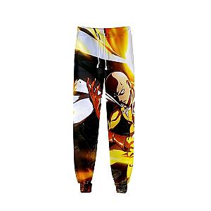 One Punch Man Pants &amp; Joggers - One Punch Man Saitama Powers Tracksuit BS0508