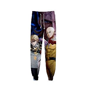 One Punch Man Pants &amp; Joggers - One Punch Man Saitama King Tracksuit BS0508