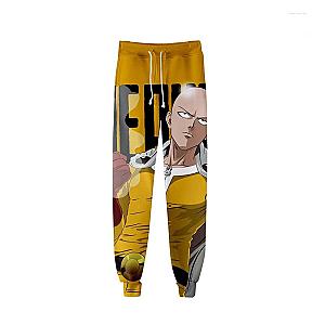 One Punch Man Pants &amp; Joggers - One Punch Man Saitama Fight Tracksuit BS0508