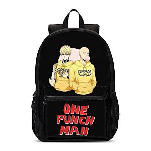 One Punch Man Backpacks - One Punch Man Saitama Genos Oppai Backpack BS0508