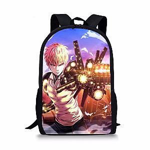 One Punch Man Backpacks - One Punch Man Genos Cyborg Demon Backpack BS0508