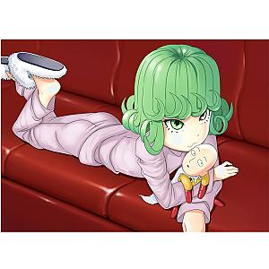 One Punch Man Posters - One Punch Man Tatsumaki Sofa Poster BS0508