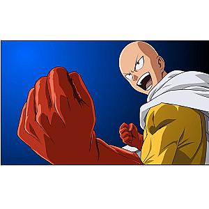 One Punch Man Posters - Poster One Punch Man Saitama Super Hero Caped BS0508