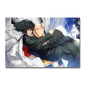 One Punch Man Posters - Canvas Poster One Punch Man Saitama Saves Fubuki BS0508