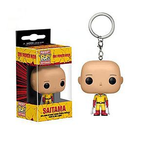 One Punch Man Keychains - 3D Keychain One Punch Man Saitama Bald BS0508