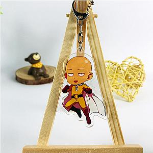 One Punch Man Keychains - Keychain One Punch Man Saitama Hero Caped BS0508