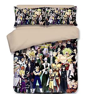 One Punch Man Bedding Sets - One Punch Man Dbz Bleach Naruto Duvet Cover BS0508