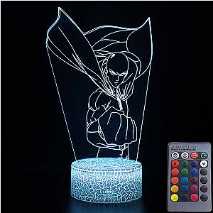 One Punch Man 3D Lamps - One Punch Man Saitama Clenched Fist 3D Led Lamp (16Cm) BS0508