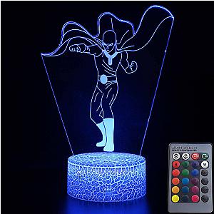 One Punch Man 3D Lamps - One Punch Man Saitama 3D Led Lamp (15Cm) BS0508