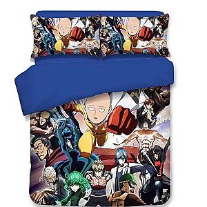 One Punch Man Bedding Sets - One Punch Man Saitama Tatsumaki Duvet Cover BS0508