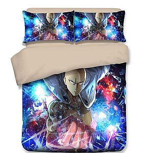 One Punch Man Bedding Sets - One Punch Man Saitama Power Duvet Cover BS0508