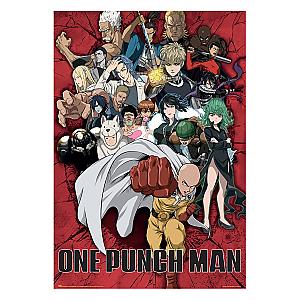 One Punch Man Posters - One Punch Man - Heroes Poster EW0508