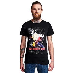 One Punch Man T-Shirts - One Punch Man - Fight T-Shirt black EW0508