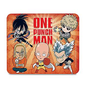 One Punch Man Mouse Pads - One Punch Man - Saitama &amp; Friends Mousepad EW0508