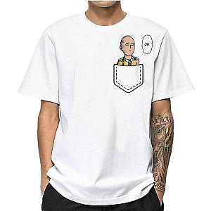 One Punch Man T-Shirts - One Punch Man T-shirt with Pocket AM0508