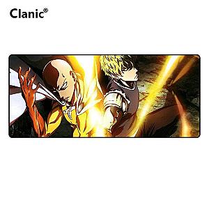 One Punch Man Mouse Pads - One Punch Man Saitama and Genos Mousepad AM0508