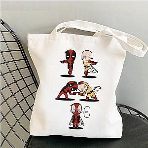 One Punch Man Bags - Tote Bag Saitama Deadpool BS0508