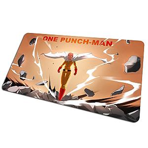 One Punch Man Mouse Pads - One Punch Man Saitama Power Desk Mouse Pad BS0508