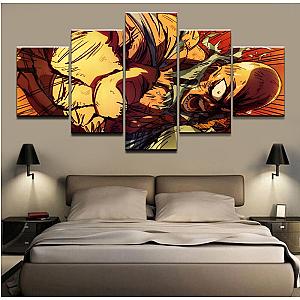 One Punch Man Wall Arts - One Punch Man Saitama Super Pissed BS0508 Painting