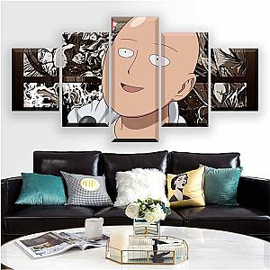 One Punch Man Wall Arts - Painting One Punch Man Saitama Smile BS0508