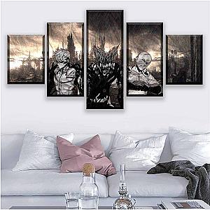 One Punch Man Wall Arts - One Punch Man Saitama Garoh Genos BS0508 Painting