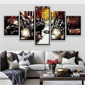 One Punch Man Wall Art -  Genos Laser Attack Painting SA3105