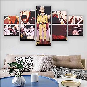 One Punch Man Wall Art -  Saitama Standing Painting SA3105