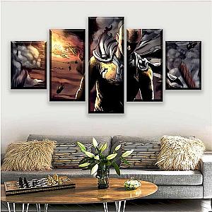 One Punch Man Wall Art -  Saitama Post combat painting SA3105